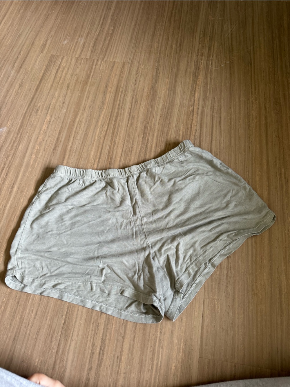 Mate the Label Soft Lounge Sleep Shorts in Sage Green XS